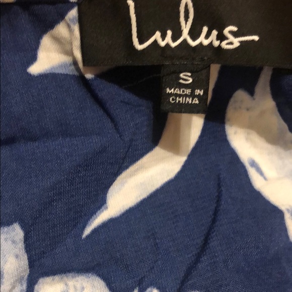 ❌SOLD❌Lulus Love for Lanai Navy top - Picture 3 of 4